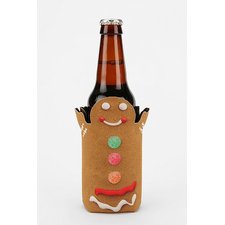 Gingerbread Man Insulated Drink Holder